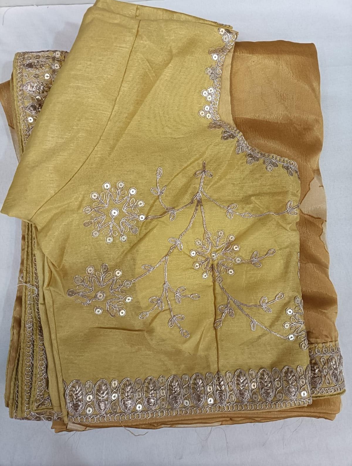 Fancy blouse saree